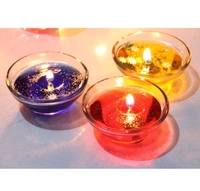 iHandikart Handicrafts Handmade wax Tealight Candles (Smokeless, Set of 6) - Multicolor, Wax, Pack of6